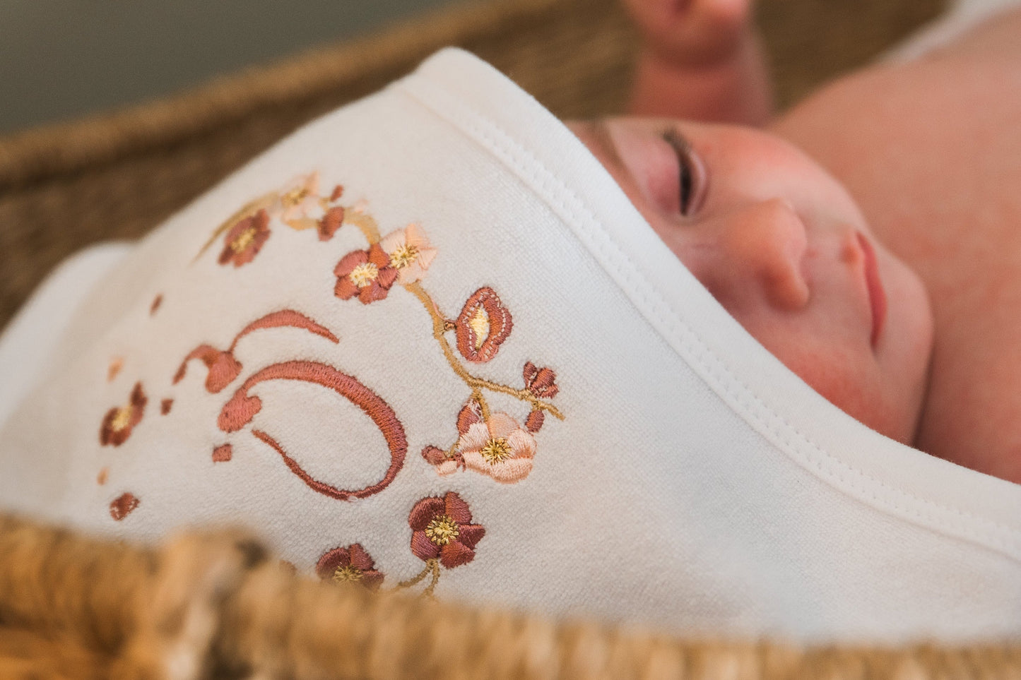 Blossom Hooded Baby Towel
