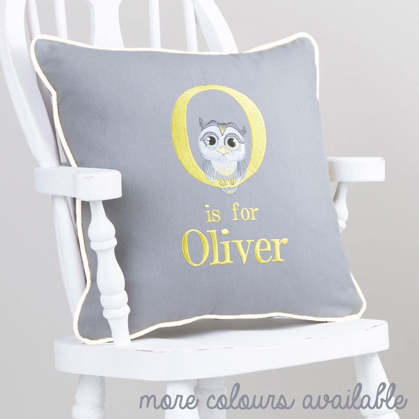 personalised Alphabet cushion