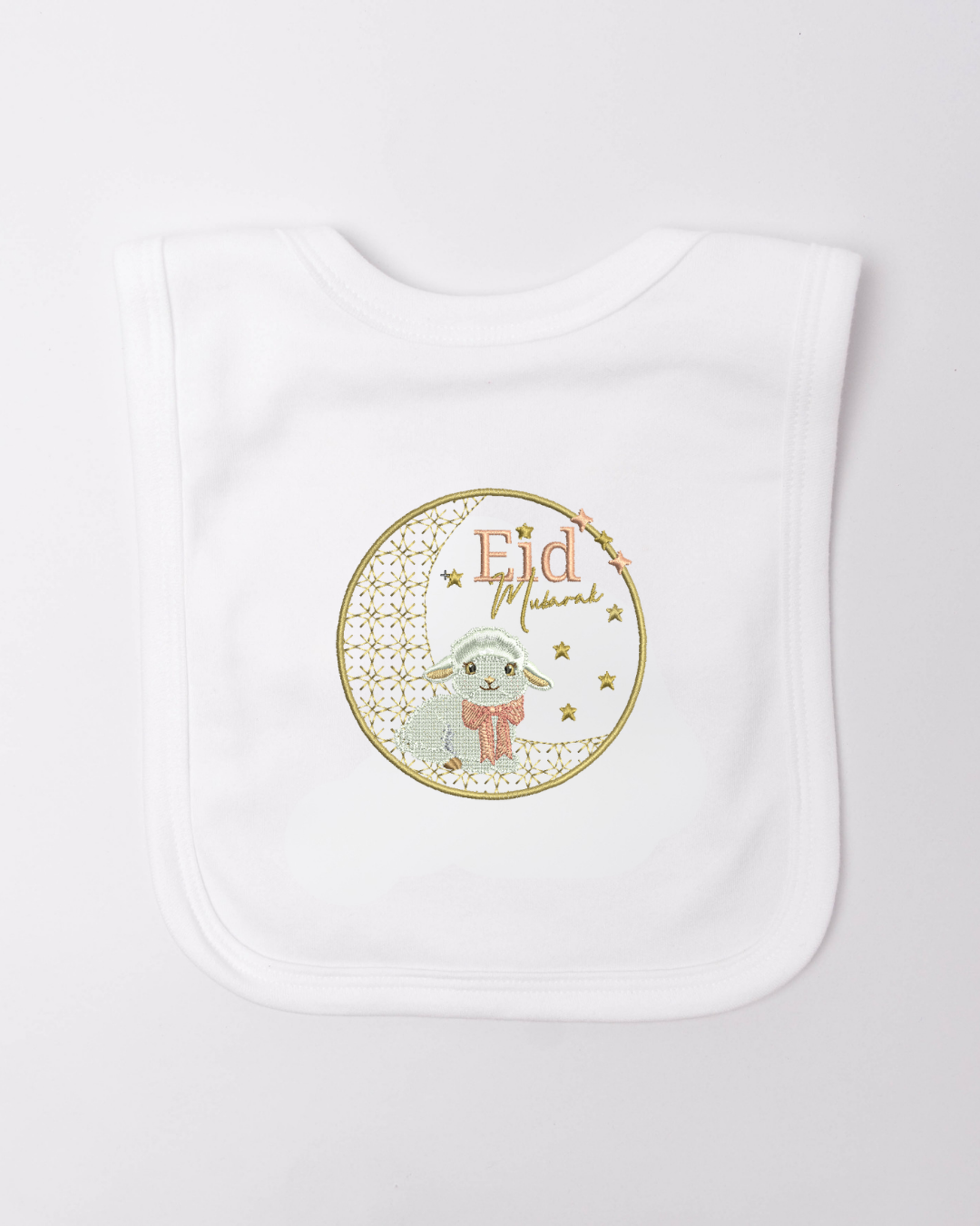 Holy Month Crescent Sheep Bib
