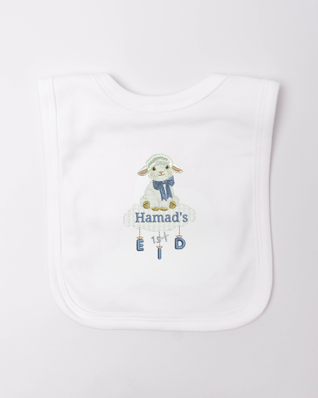 Personalised Holy Month Sheep Bib