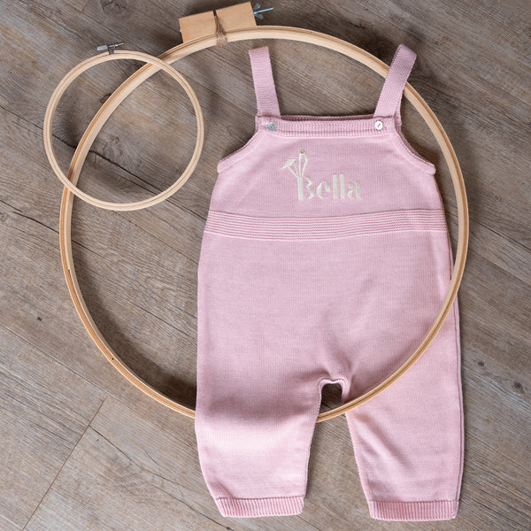 Bunny Ears Fine Knit Dungarees