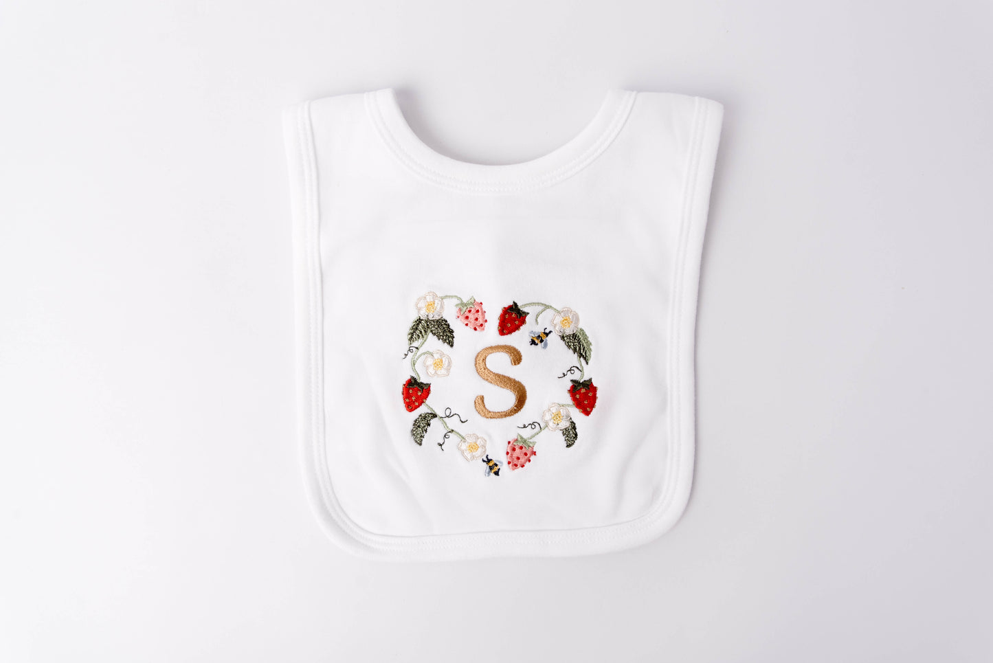 Strawberry Field Bib