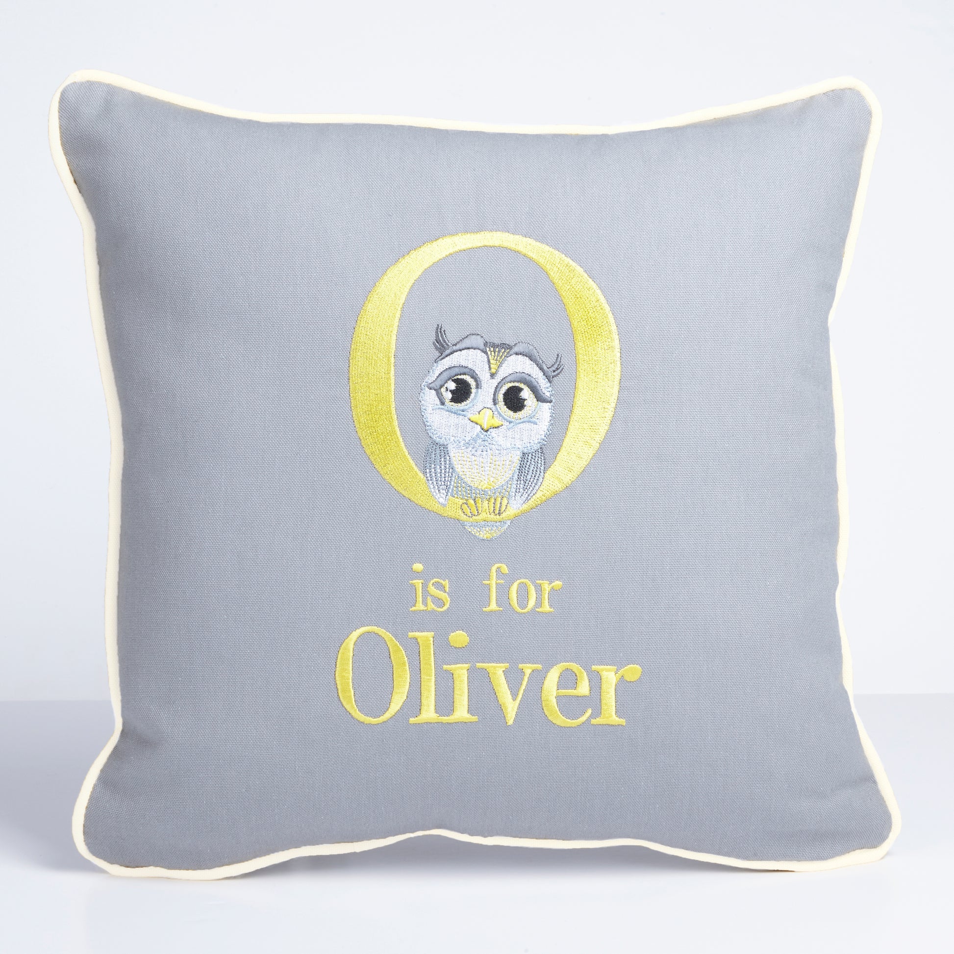 personalised Owl cushion
