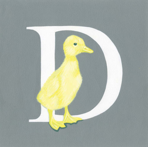 Alphabet Greeting Card