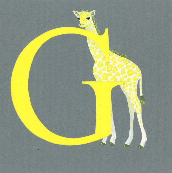 Alphabet Greeting Card