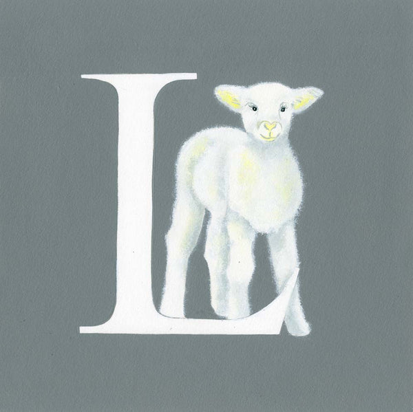 Alphabet Greeting Card