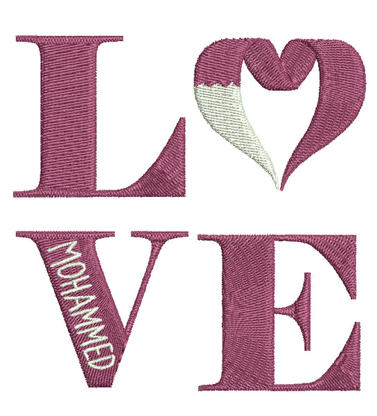 Love Qatar Bib