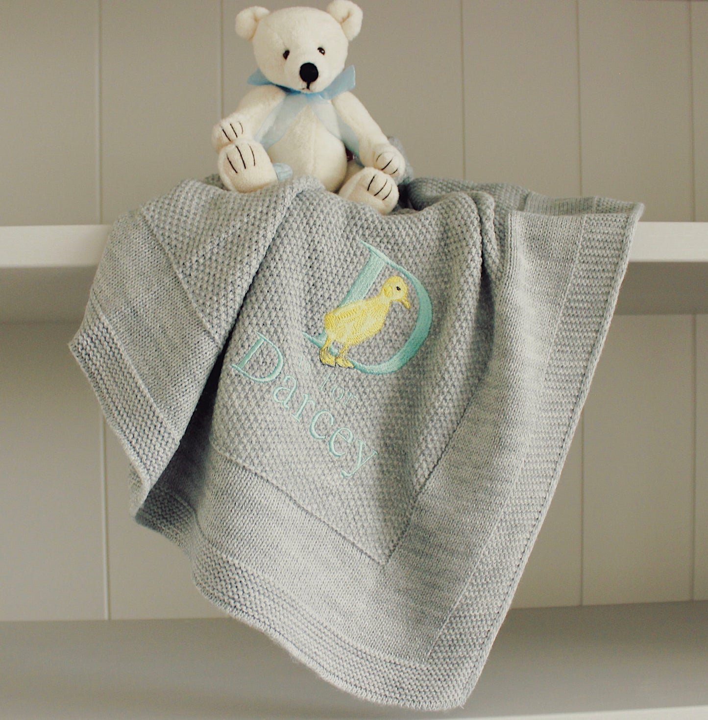 Alphabet Baby Receiving Blanket