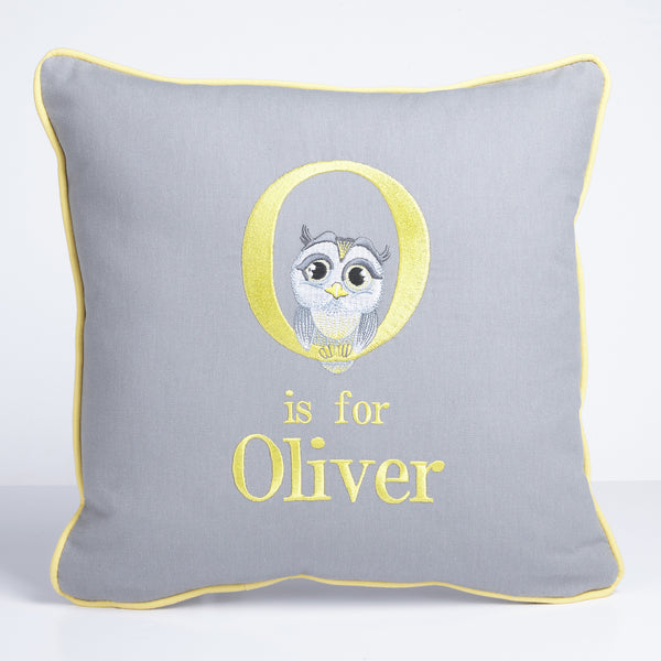 Alphabet Print and Cushion Gift Set