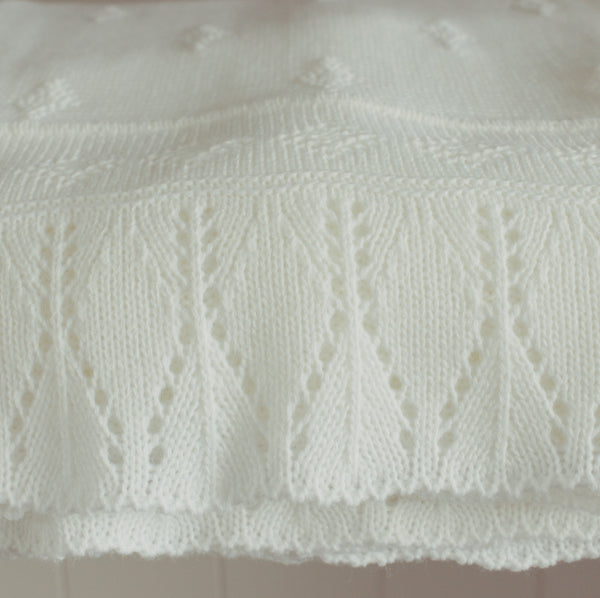 Alphabet Baby Shawl Blanket