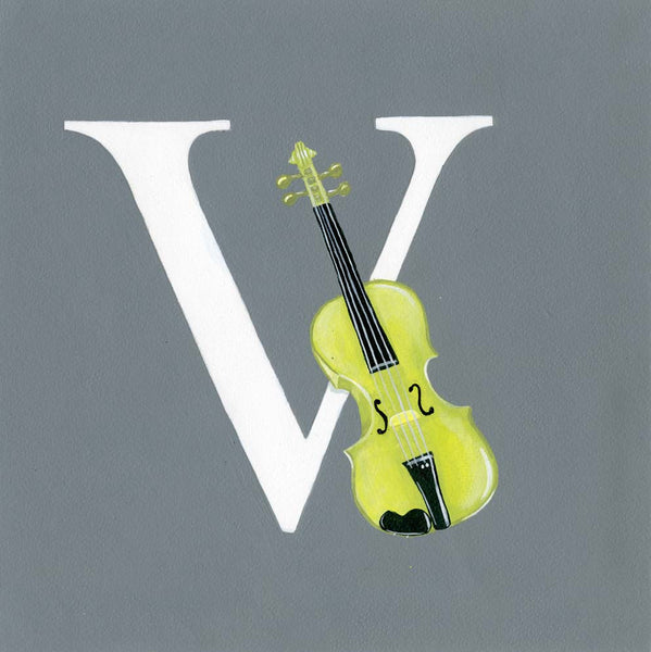 Alphabet Greeting Card