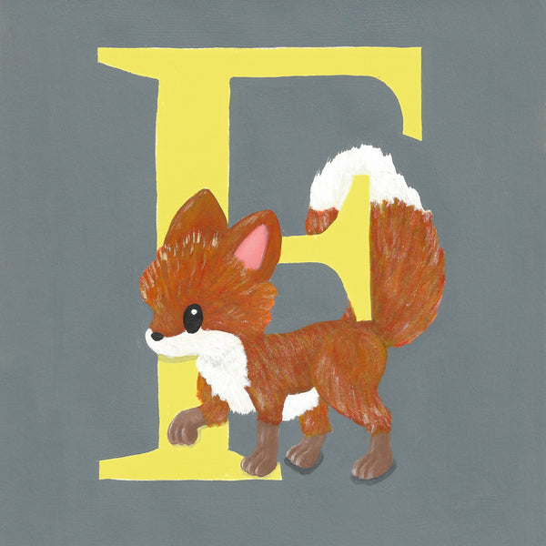 Alphabet Print and Cushion Gift Set