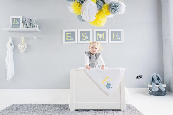 Paint My Dreams Children's bedroom interior design ideas yellow and grey