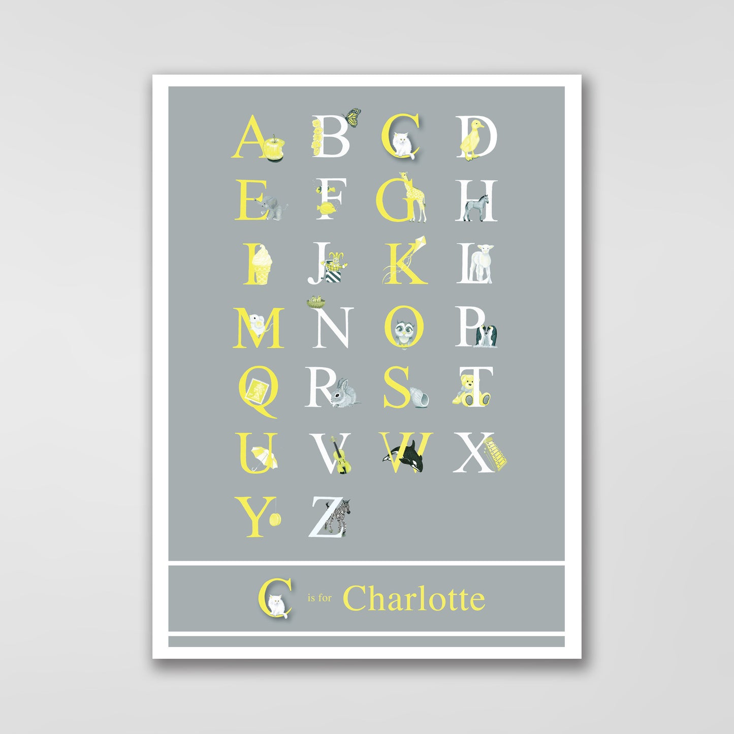 Alphabet A-Z Print