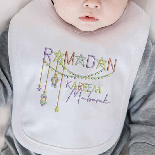 Personalised Ramadan Baby Bib