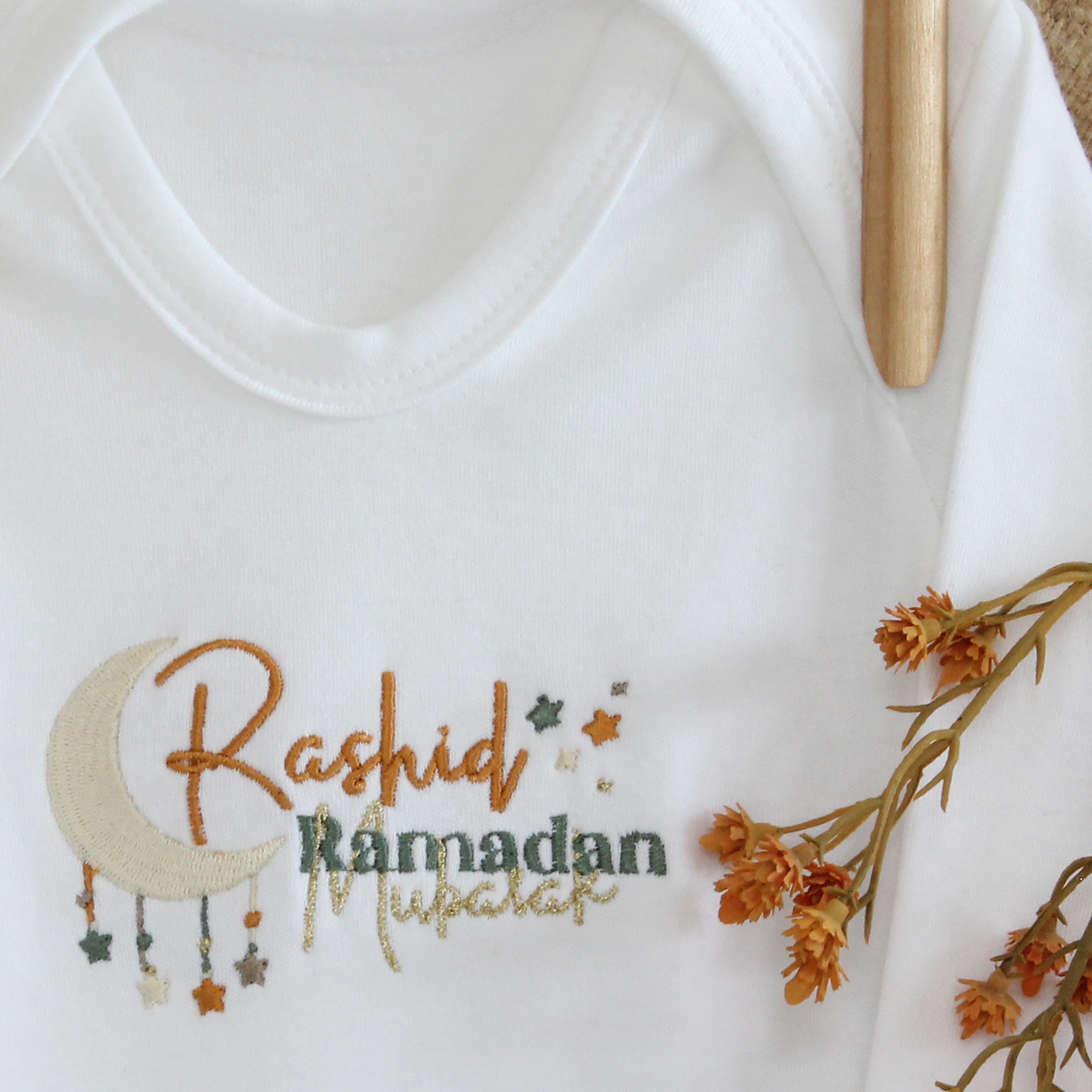 Personalised Ramadan Mubarak Romper Suit